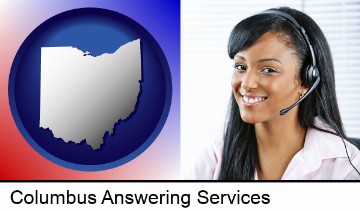 a customer service representative in Columbus, OH