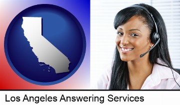 a customer service representative in Los Angeles, CA