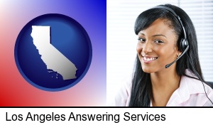 Los Angeles, California - a customer service representative