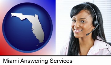a customer service representative in Miami, FL