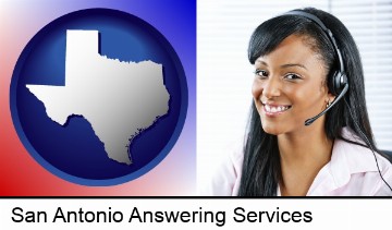 a customer service representative in San Antonio, TX